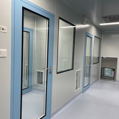 kopen Modulair aluminium legering dubbel gehard glas ramen voor cleanroom ziekenhuiskamer online manufacture