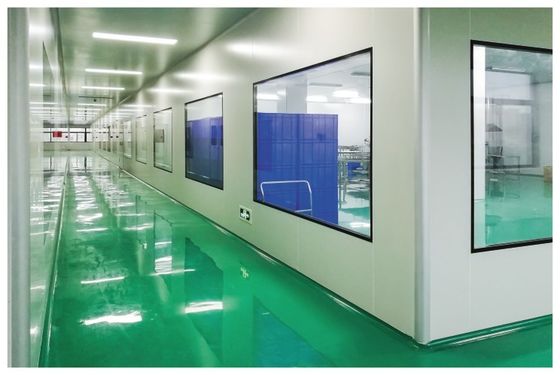 kopen Aluminiumframe Dubbelgehard glas venster voor een schoonruimte online manufacture