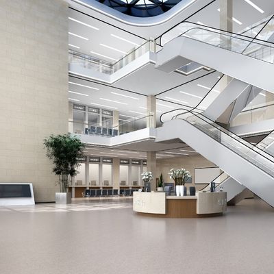 kopen Commerciële winkelcentra PVC vloerrol waterdicht homogeen vinylvloer online manufacture