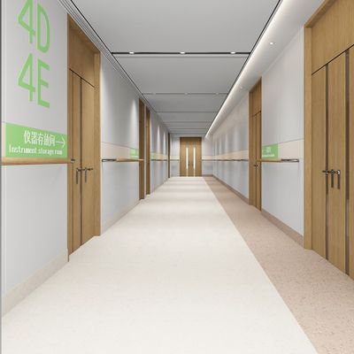 kopen Marmerkleur ziekenhuis vinyl pvc vloer antibacteriële 2,0 mm 3,0 mm dikte online manufacture