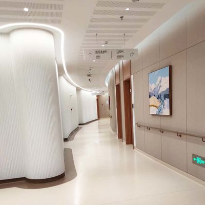 kopen Hospitaal School Office Cleanroom PVC vloer Multilayer Composite Vinyl vloerrol online manufacture