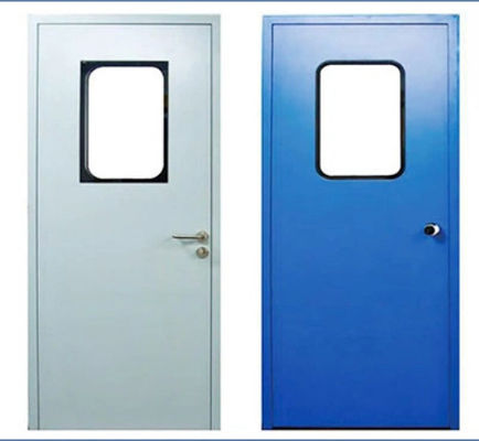 kopen Gepersonaliseerd ziekenhuis roestvrij staal kleur luchtdichte deur met glazen raam online manufacture