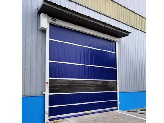 kopen Automatische PVC snel rollende sluiter deur hoge snelheid toegang stof en wind bescherming online manufacture