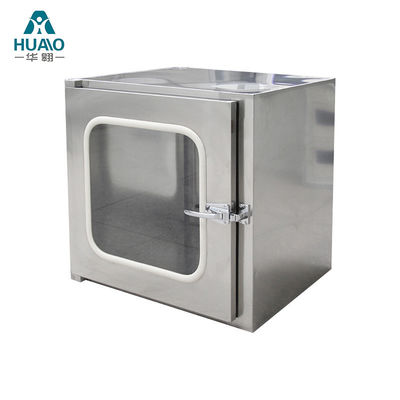 kopen Roestvrij staal 304 Transmissie venster Interlock Pass Box met UV lamp Interne afmetingen online manufacture
