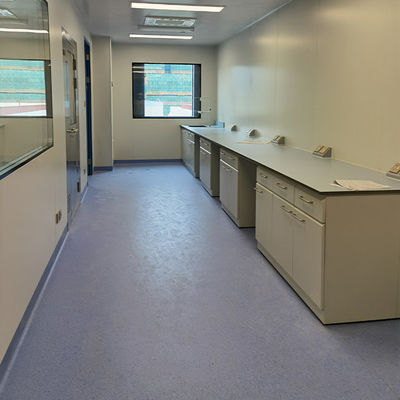 Verschillende kleuren Cleanroom PVC vloeren Ziekenhuis Winkelcentrum Plastic Flooring Roll