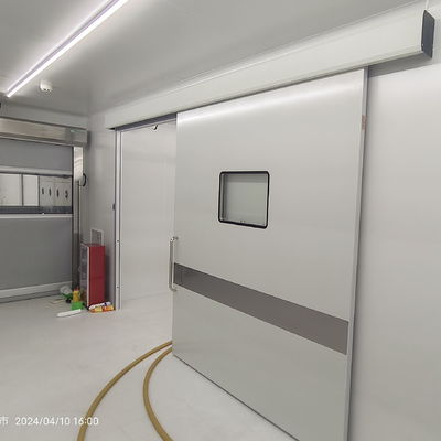 GMP Farmaceutische schoonkamer Automatische schuifdeur met roestvrijstalen paneel