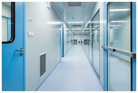 Beveiliging Pharmaceutical Clean Room Door gegalvaniseerd staal met geharmoniseerde ramen