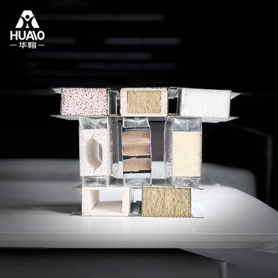Sandwich Wall Panels Rockwool 50Mm Metal Glass Wool Mgo Sandwich Panels for Walls Clean Room Panel